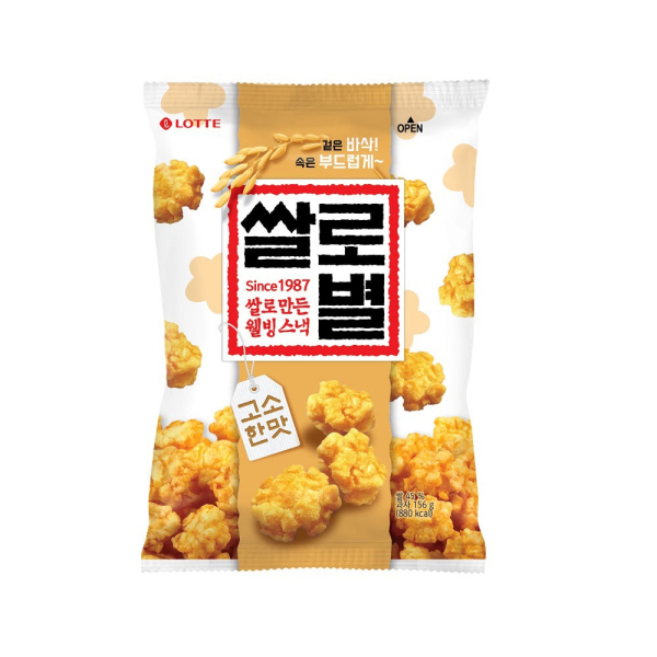 Lotte Ssalrobyeol 156g x 4 Packs