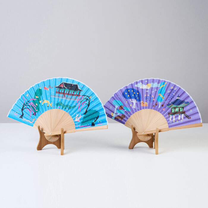 K-Heritage Palace Painting Fan