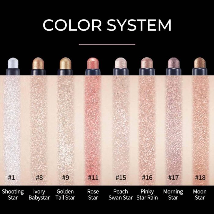 ETUDE Bling Bling Eye Stick (#8 Ivory Babystar) Long-Lasting Eye Shadow Stick with Blinding Glow and Soft Creamy Texture for Shining Eyes EmpressKorea