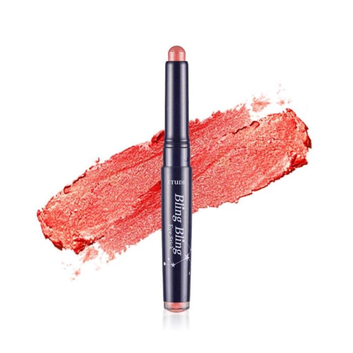 ETUDE Bling Bling Eye Stick (#8 Ivory Babystar) Long-Lasting Eye Shadow Stick with Blinding Glow and Soft Creamy Texture for Shining Eyes EmpressKorea