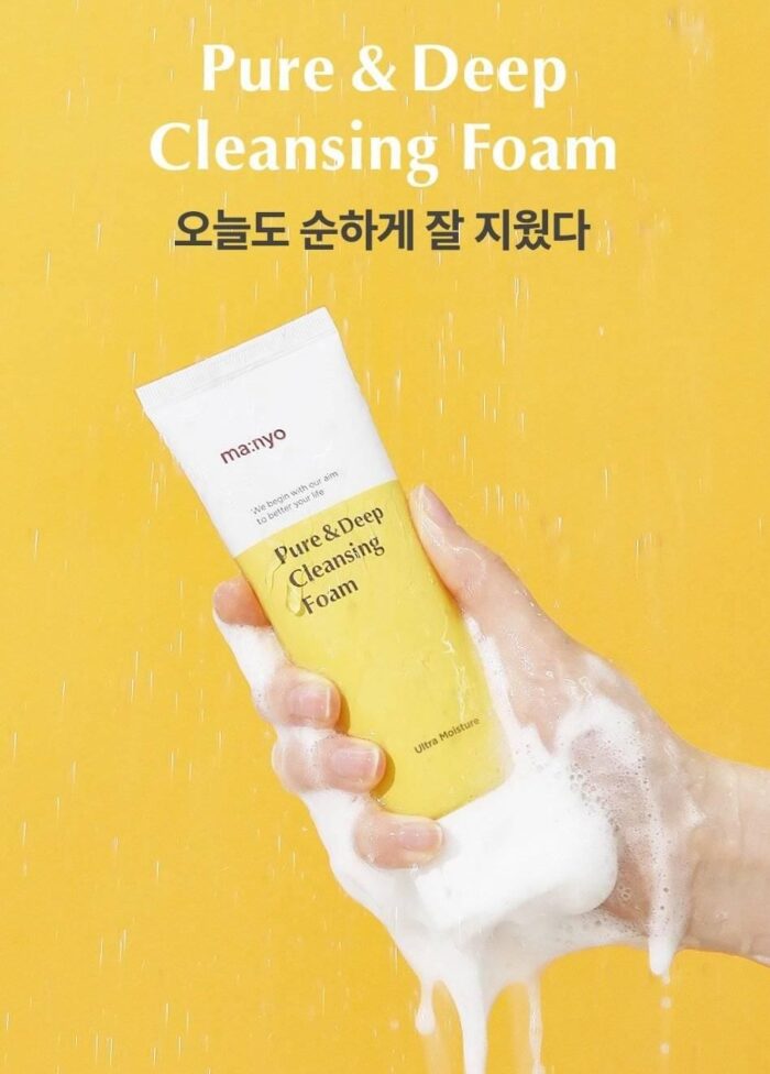 ma:nyo Factory Pure & Deep Cleansing Foam 100ml - EmpressKorea