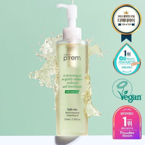 make p:rem Safe Me. Relief Moisture Cleansing Oil 210ml - EmpressKorea