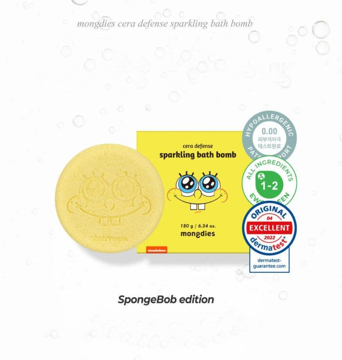 mongdies Cera Defense Sparkling Bath Bomb 180g*2ea - EmpressKorea