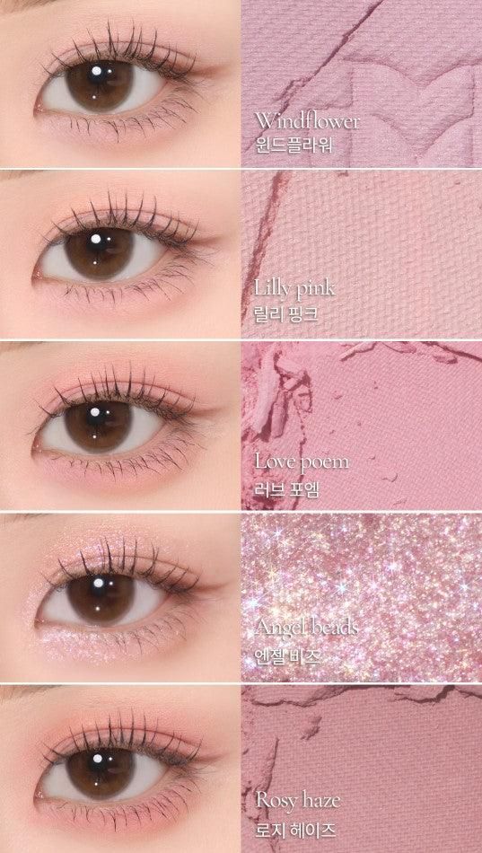 mude Shawl Moment Eyeshadow Palette #04 Lilac Moment 7g - EmpressKorea