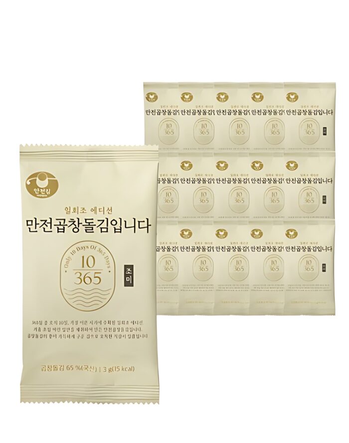 MANJUN Seasoned Stone Seaweed 3g*16pack