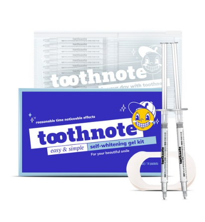 toothnote Whitening Gel + Opener + Case 1g*14pcs - EmpressKorea