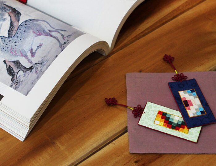 K-Heritage  Patchwork Knot Bookmark - Image 2