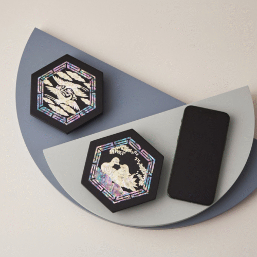 K-Heritage Mother-of-pearl Lacquerware High-Speed ​​Wireless Charger