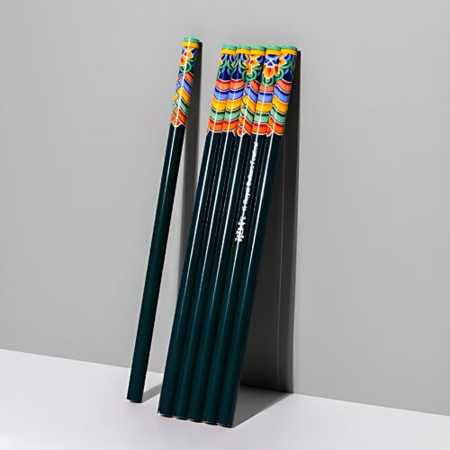 "meta_description": "Experience Korean elegance with the K-Heritage Dancheong Pencil Set. Perfect souvenir.",