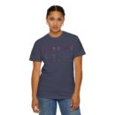 Garment-Dyed Unisex T-shirt with Unique Color Splash | Relaxed Fit Summer Tee, Gift for Friends, Casual Style, Festival Wear