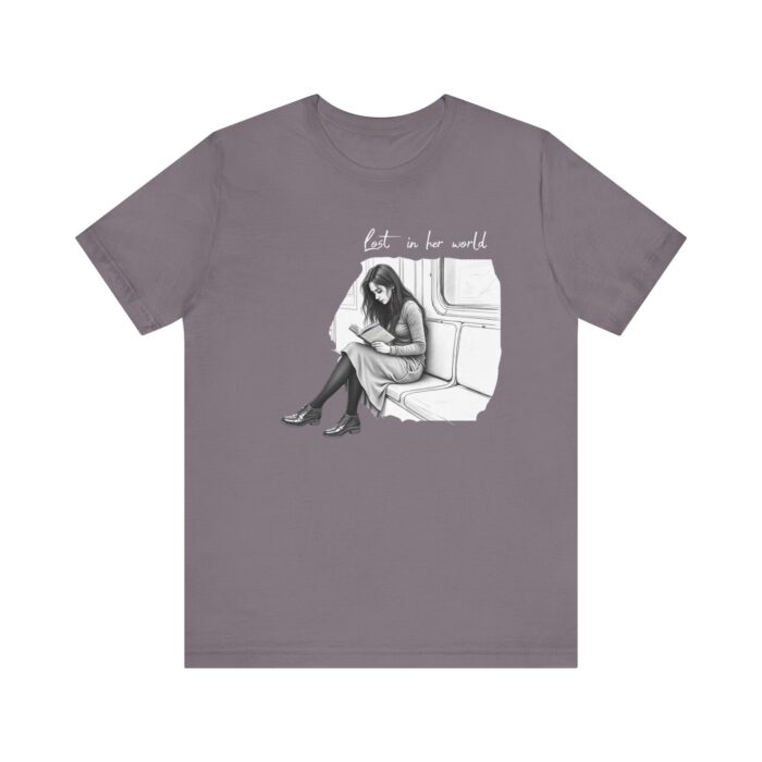 Reading Girl Unisex Tee, Cozy Reading Shirt, Book Lover's Tee, Literary Gift, Casual Everyday Wear - Image 21