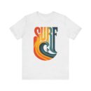Surf Vibes Unisex Jersey Tee - Beachwear, Summer Style, Casual Top, Gift for Surfers, Ocean Lover T-Shirt