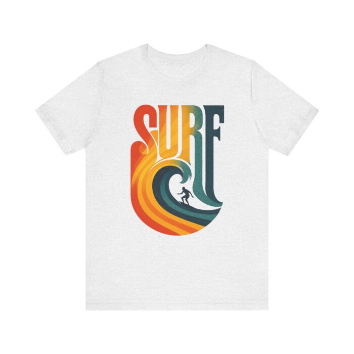 Surf Vibes Unisex Jersey Tee - Beachwear, Summer Style, Casual Top, Gift for Surfers, Ocean Lover T-Shirt - Image 7
