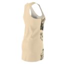 Nature-Inspired Women's Racerback Dress, Casual Summer Wear, Bird Print, Outdoor Dress, Gift for Nature Lovers, Vacation Dress