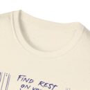 Journey Rest Inspirational T-Shirt, Motivational Apparel, Unisex Graphic Tee, Unique Gift for Travelers, Positive Quote Shirt