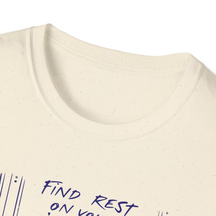 Journey Rest Inspirational T-Shirt, Motivational Apparel, Unisex Graphic Tee, Unique Gift for Travelers, Positive Quote Shirt - Image 3