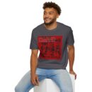 Heart of Korea Unisex Softstyle T-Shirt, Casual Wear, Korean Culture Shirt, Gift for Travelers, Vibrant Street Art Tee