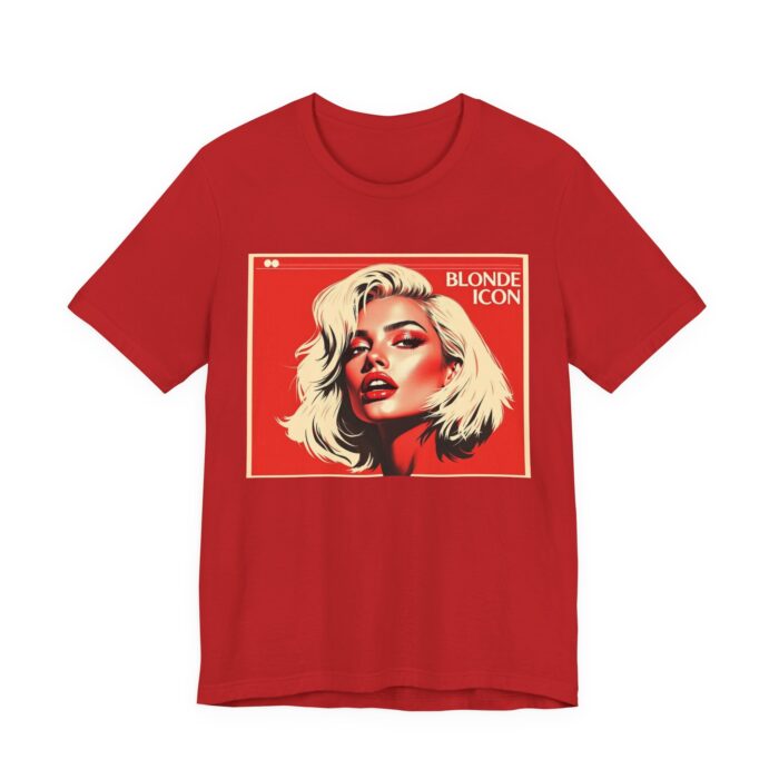 Vintage Marilyn Monroe Tee - Unisex Jersey Short Sleeve Shirt, Retro Graphic Shirt, Blonde Icon T-Shirt, Gift for Her, Casual Style - Image 15