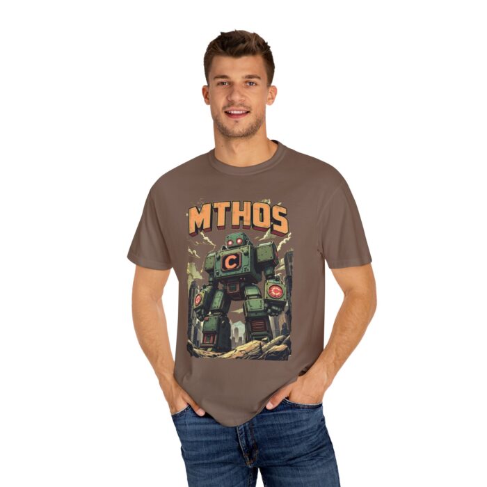 Vintage Robot Graphic Tee, Unisex Casual T-Shirt, Gift for Gamers, Retro Style Shirt, Perfect for Comic-Con, Everyday Wear - Image 9