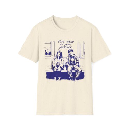 Journey Rest Inspirational T-Shirt, Motivational Apparel, Unisex Graphic Tee, Unique Gift for Travelers, Positive Quote Shirt