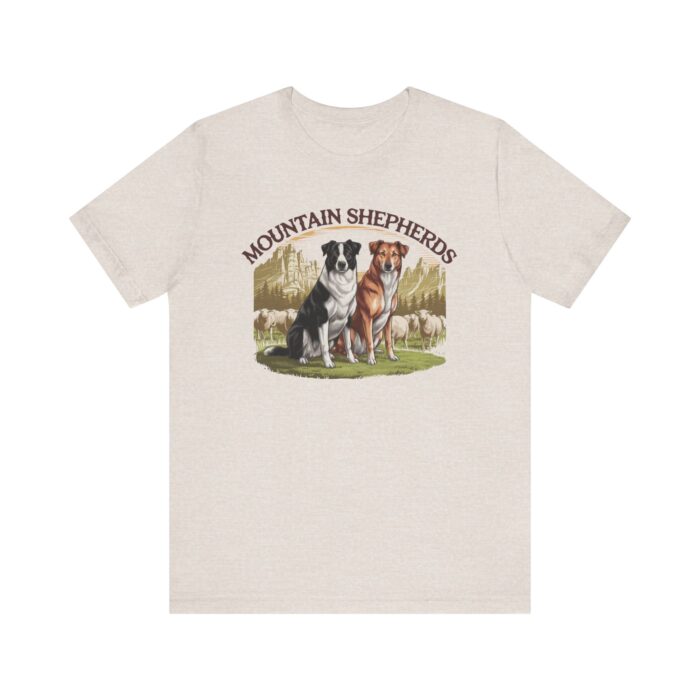 Mountain Shepherds Unisex Tee - Dog Lover Gift, Animal Tee, Casual Wear, Pet Owner Shirt, Gift for Dog Lovers