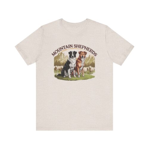 Mountain Shepherds Unisex Tee - Dog Lover Gift, Animal Tee, Casual Wear, Pet Owner Shirt, Gift for Dog Lovers