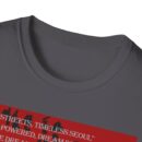 Heart of Korea Unisex Softstyle T-Shirt, Casual Wear, Korean Culture Shirt, Gift for Travelers, Vibrant Street Art Tee