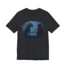 Mysterious Encounter Tee, Unisex Graphic T-Shirt, Fantasy Art Shirt, Gift for Dreamers, Unique Horror-Mystery Apparel
