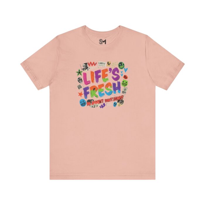 "meta_description": "Unisex motivational tee for positivity and style. Perfect gift for any occasion.",