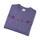Garment-Dyed Unisex T-shirt with Unique Color Splash | Relaxed Fit Summer Tee, Gift for Friends, Casual Style, Festival Wear