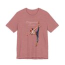 Elegant Dance T-Shirt, Ballet Tee, Unisex Jersey Shirt, Dance Lover Gift, Stylish Outfit, Trendy Apparel