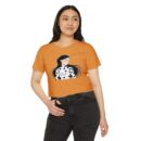 Women's Festival Crop Top - 'Quiet Strength' Graphic Tee