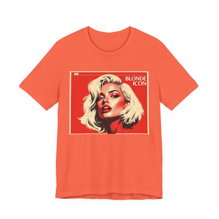 Vintage Marilyn Monroe Tee - Unisex Jersey Short Sleeve Shirt, Retro Graphic Shirt, Blonde Icon T-Shirt, Gift for Her, Casual Style - Image 3