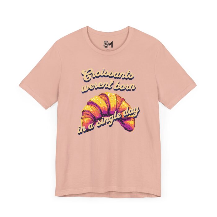 Croissant Lovers Tee - Unisex Jersey Short Sleeve - Image 11