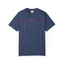 Garment-Dyed Unisex T-shirt with Unique Color Splash | Relaxed Fit Summer Tee, Gift for Friends, Casual Style, Festival Wear