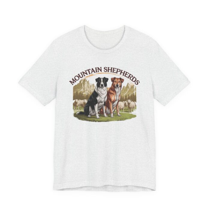 Mountain Shepherds Unisex Tee - Dog Lover Gift, Animal Tee, Casual Wear, Pet Owner Shirt, Gift for Dog Lovers - Image 11