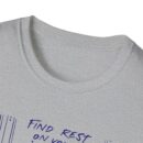 Journey Rest Inspirational T-Shirt, Motivational Apparel, Unisex Graphic Tee, Unique Gift for Travelers, Positive Quote Shirt