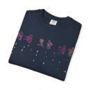 Garment-Dyed Unisex T-shirt with Unique Color Splash | Relaxed Fit Summer Tee, Gift for Friends, Casual Style, Festival Wear