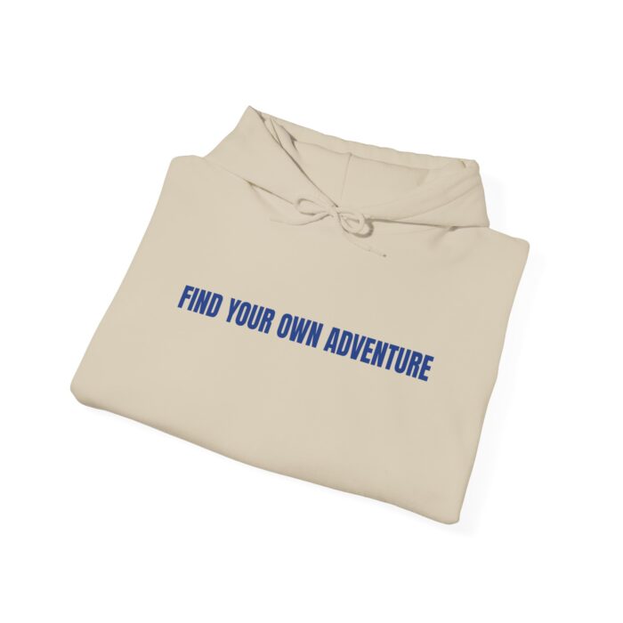 Find your own adventure Unisex Heavy Blend™ Hooded Sweatshirt - Image 4
