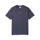 Garment-Dyed Unisex T-shirt with Unique Color Splash | Relaxed Fit Summer Tee, Gift for Friends, Casual Style, Festival Wear