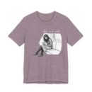 Reading Girl Unisex Tee, Cozy Reading Shirt, Book Lover's Tee, Literary Gift, Casual Everyday Wear