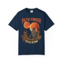 Space Explorer Unisex Garment-Dyed T-shirt, Cosmic Tee, Sci-Fi Shirt, Gift for Space Lovers, Pathfinder Design, Casual Wear