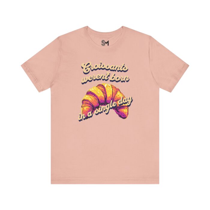 Croissant Lovers Tee - Unisex Jersey Short Sleeve - Image 9
