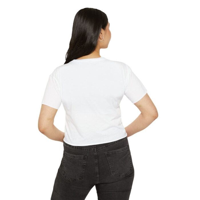 Women's Festival Crop Top - 'Quiet Strength' Graphic Tee - Image 4
