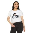 Women's Festival Crop Top - 'Quiet Strength' Graphic Tee