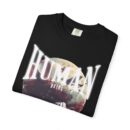 Futuristic Human Survivor Graphic Tee, Unisex Vintage T-shirt, Gift for Sci-Fi Lovers, Casual Wear, Space Theme Outfit