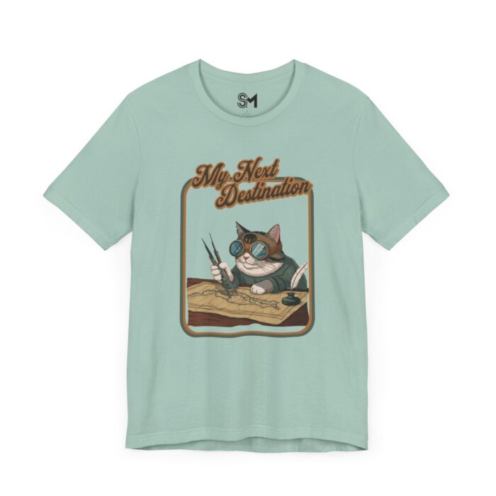 Adventurous Cat Graphic Tee - Image 15