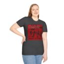 Heart of Korea Unisex Softstyle T-Shirt, Casual Wear, Korean Culture Shirt, Gift for Travelers, Vibrant Street Art Tee