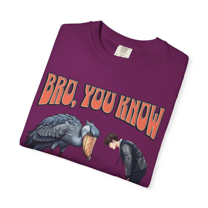 Shoebill Greeting Unisex Sweatshirt – Funny and Cute Korean Culture Design - Image 11