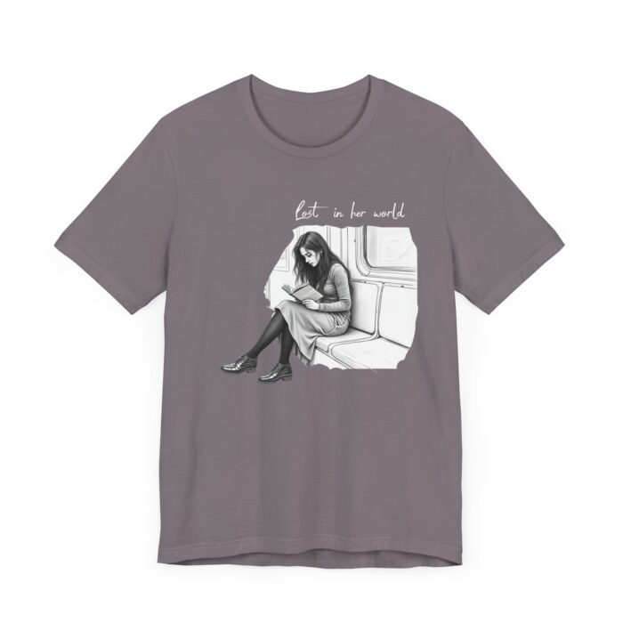 Reading Girl Unisex Tee, Cozy Reading Shirt, Book Lover's Tee, Literary Gift, Casual Everyday Wear - Image 23